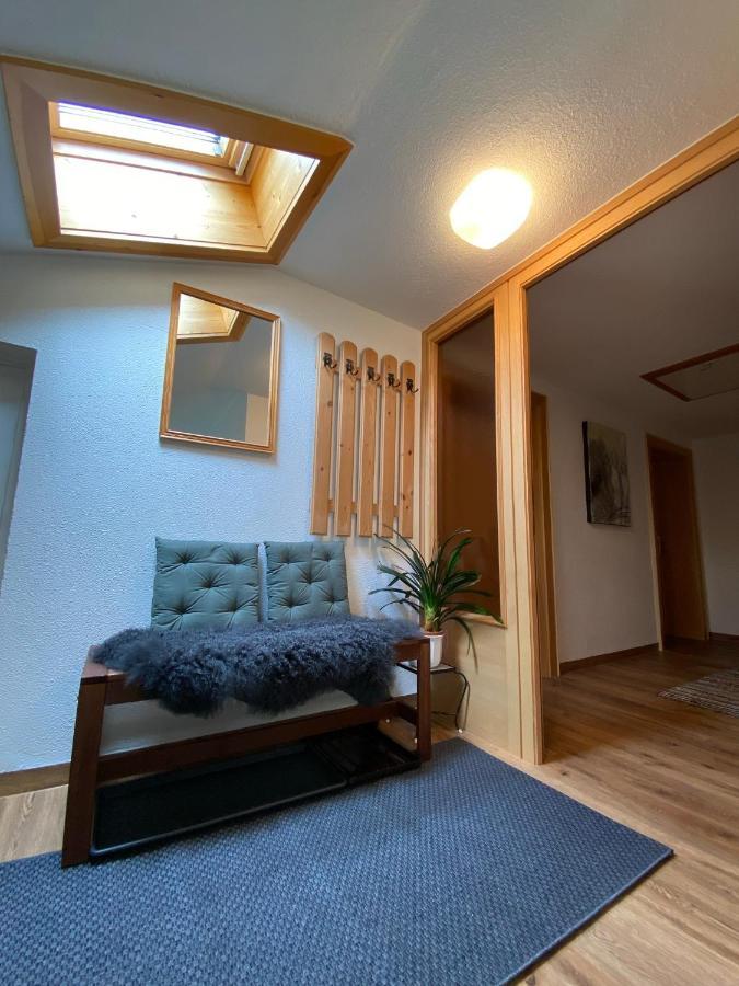 Aparts Handle Und Haus Bergblick Apartamento Pfunds Exterior foto